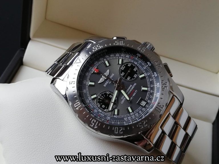 Breitling Skyracer Black eye Gray 43mm