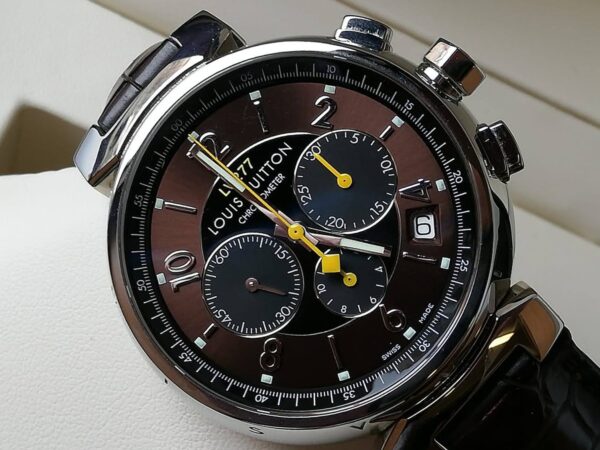 1 Louis Vuitton Tambour Chronograph El Primero LV 277 41mm 1 Louis Vuitton Tambour Chronograph El Primero LV 277 41mm