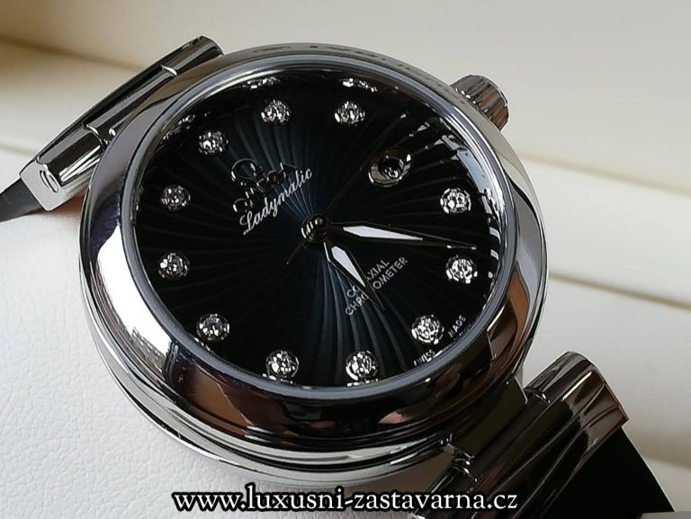 1 Omega De Ville Ladymatic Co Axial 34mm Diamonds dial