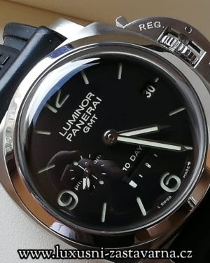 1 Panerai Luminor 1950-10 Day Power Reserve GMT AMPM Date 44mm