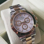 luxusní kovový tah typu Oyster na modelu Rolex Daytona