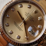 fotografie pravých hodinek, model Oyster Perpetual Datejust Automatic