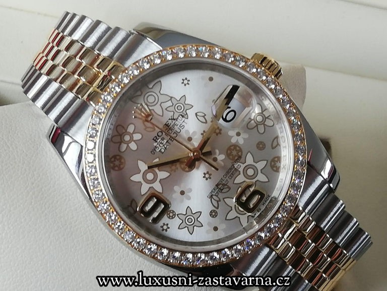 1 Rolex Datejust 36mm 18K Gold Diamonds