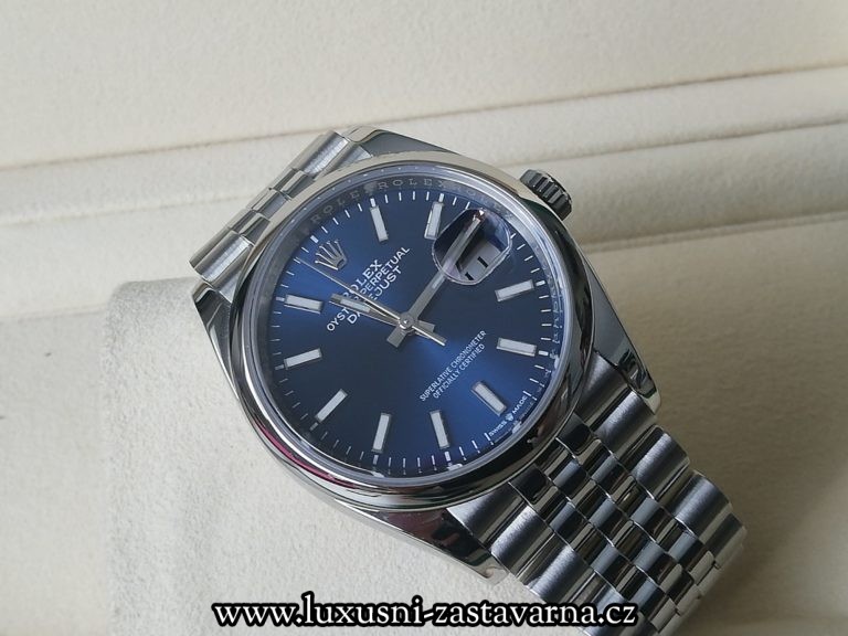 Rolex Datejust Blue Dial 36mm