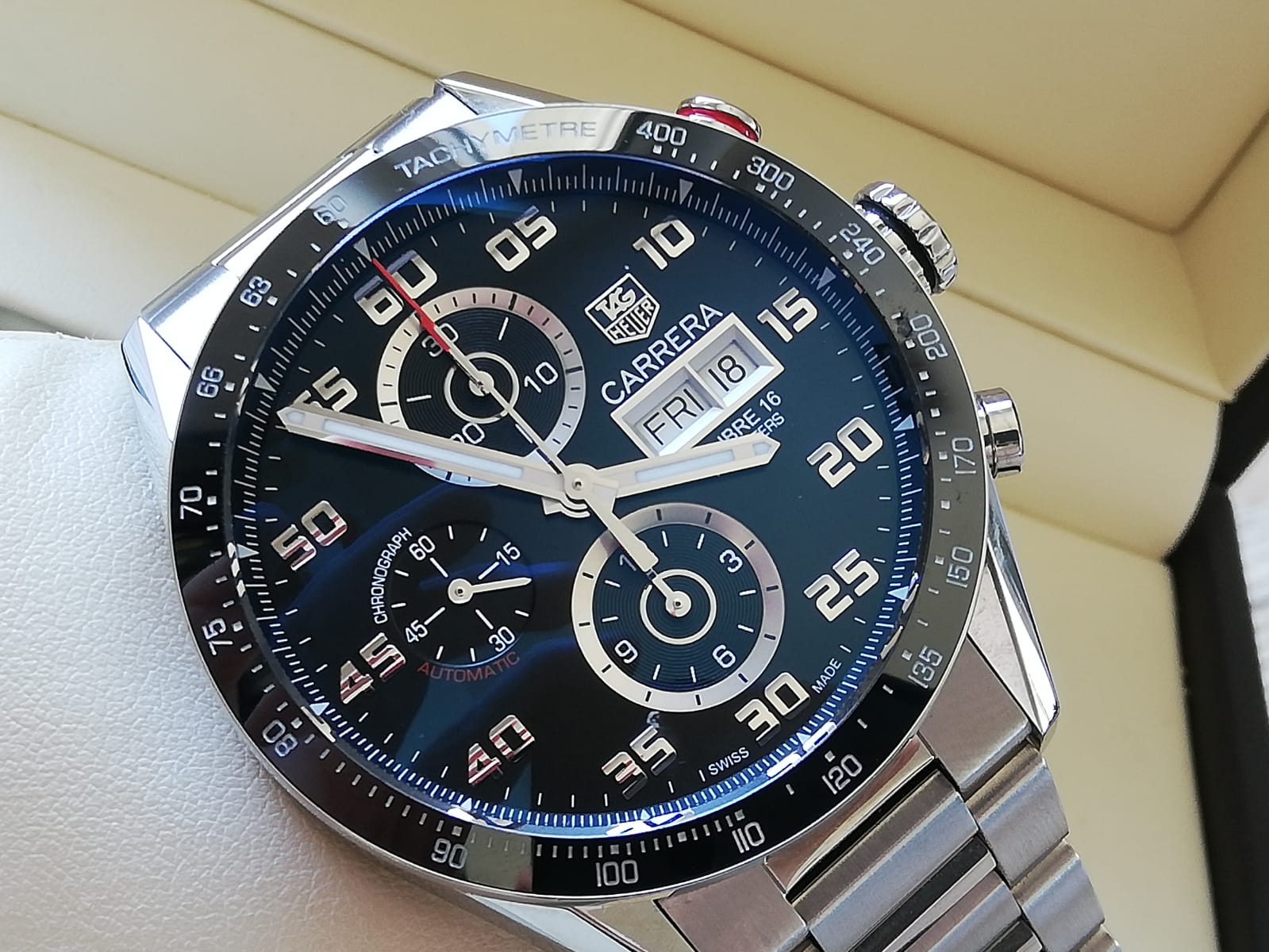 Tag Heuer Carrera Day-Date 43mm Tag Heuer Carrera Day-Date 43mm