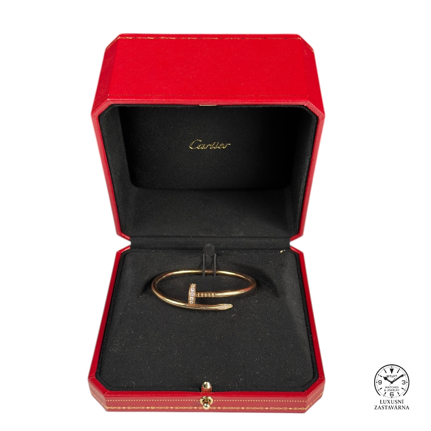 Cartier Juste un Clou bracelet, classic model, diamonds (7)