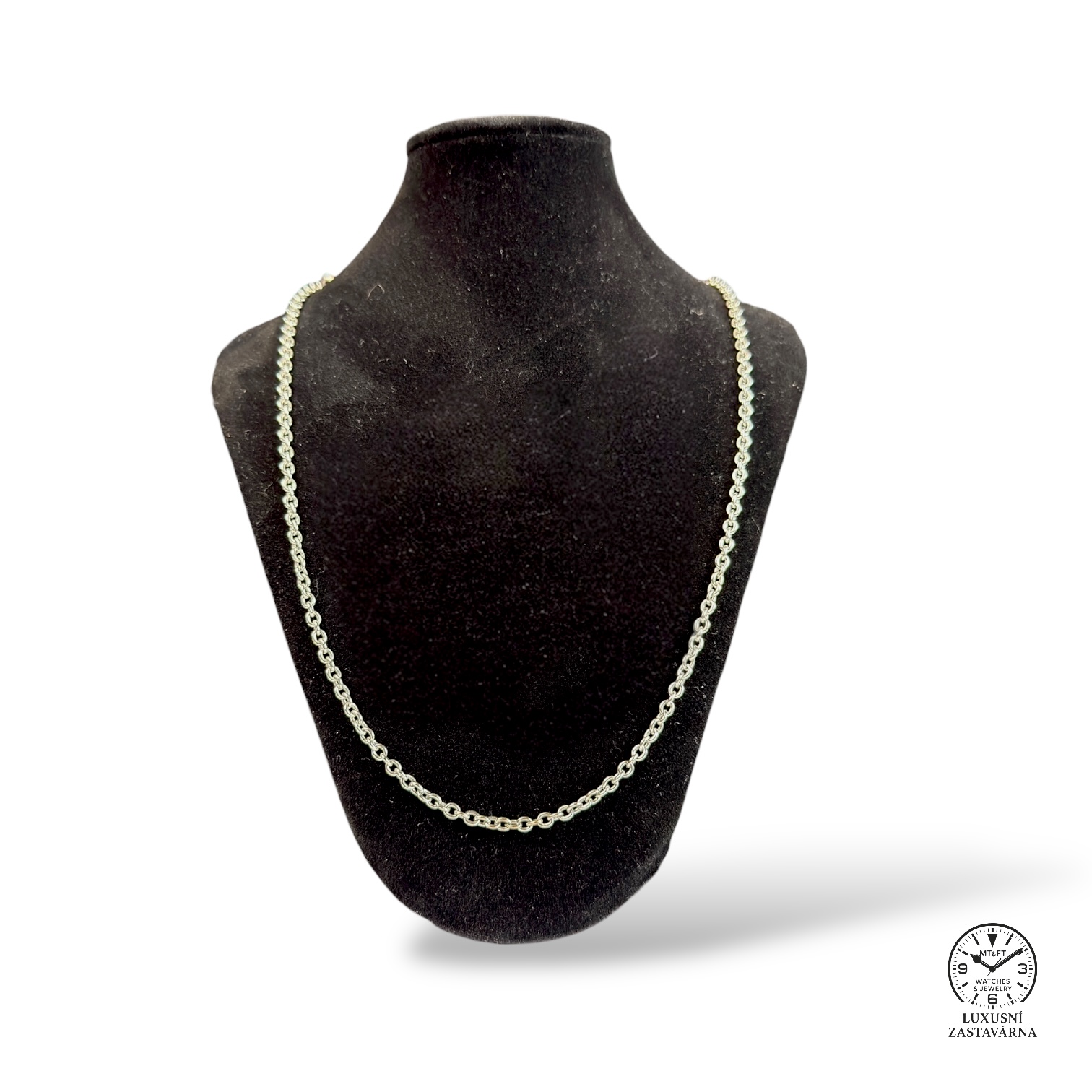 Nahrdelník BVLGARI Bílé zlato